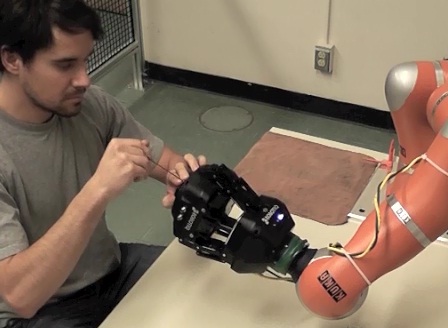 robot hand kuka