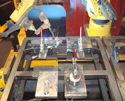 robotic welding arms