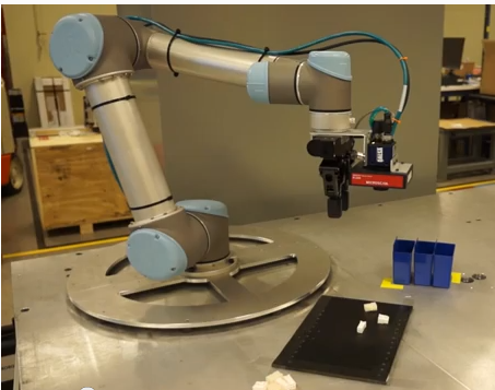 universal robot gripper vision