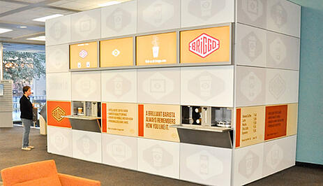 Robotic Brigo Coffee Kiosk