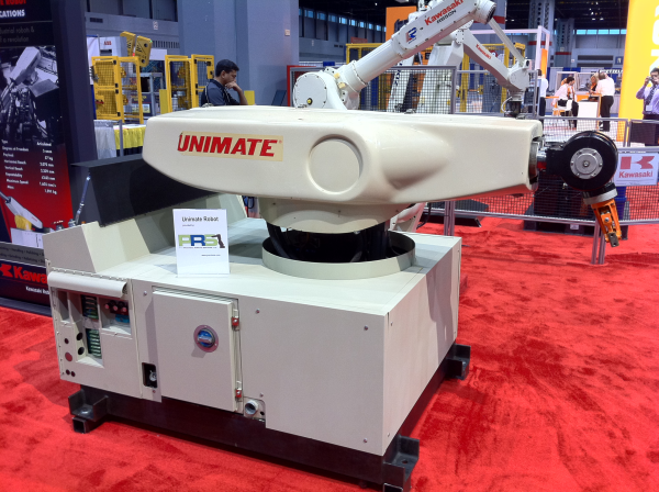 oldest industrial robot unimate