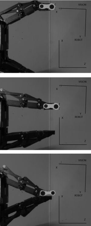 Adaptive Gripper repeatability with vision system