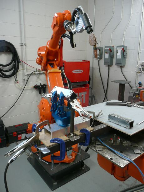 abb robot gripper welding