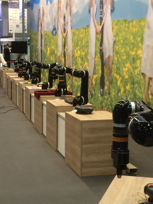 Gomtec Roberta Robots - Automatica 2014