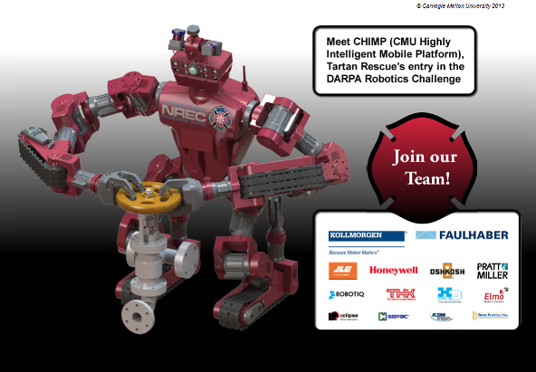DARPA ROBOTICS CHALLENGE CMU ROBOTIQ 1