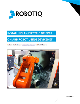 robot gripper, electric gripper, abb robot