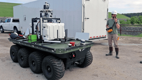 Automated inspection vehicle