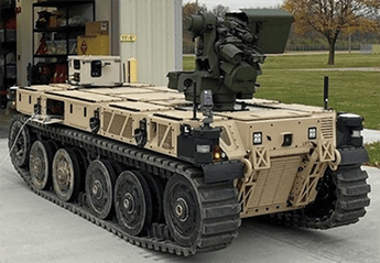 Kodiak defense automated truck