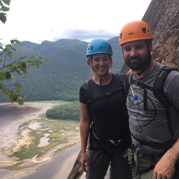 Fanny Borgeat and boyfriend Sébastien Jacques