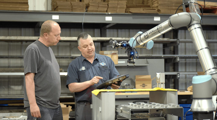 Manufacturers are now facing labor shortage by implementing a cobot