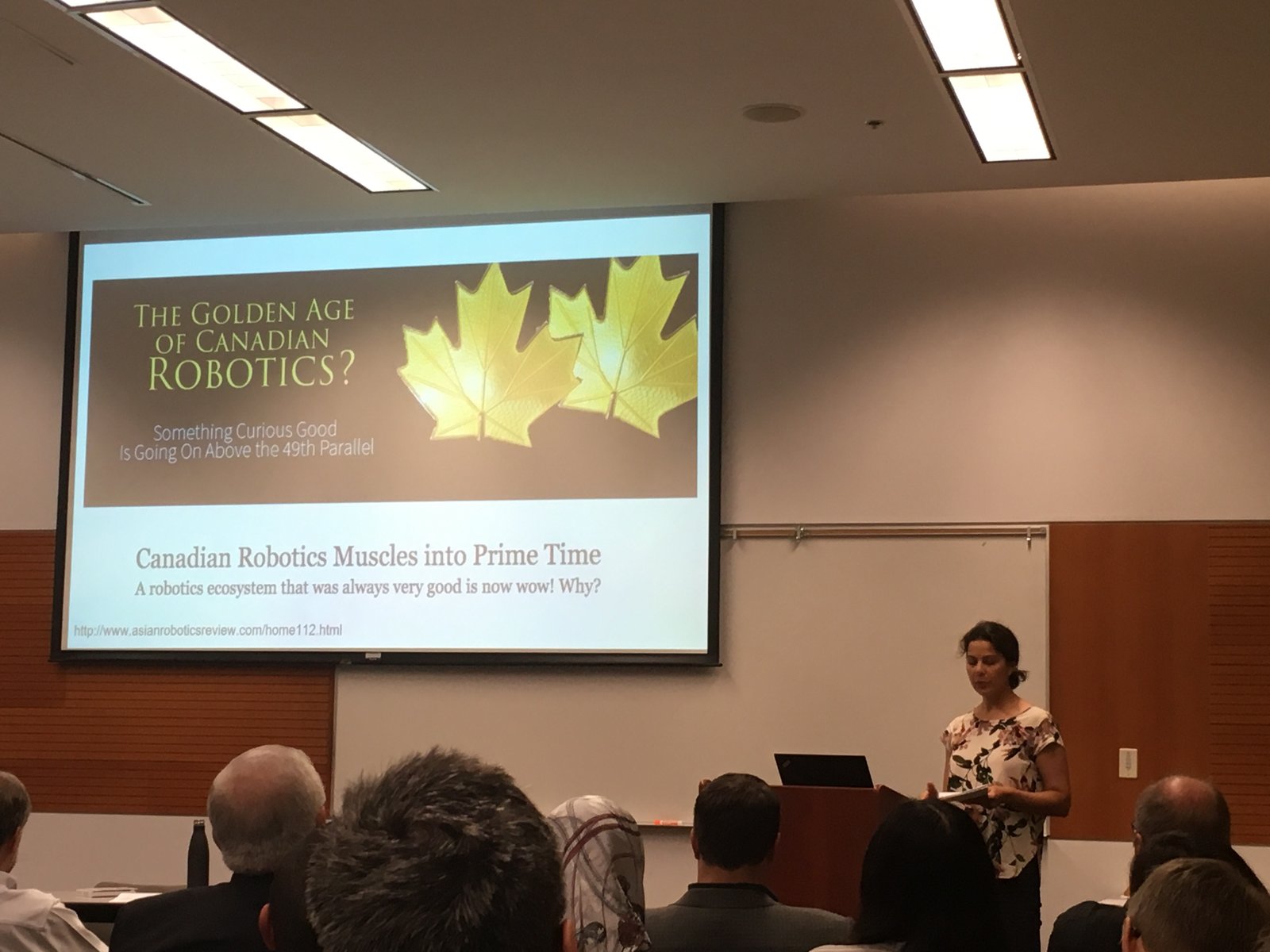 Aligning Forces in Canadian Robotics