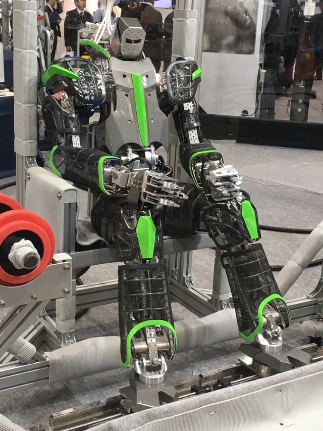 Kawasaki robot chilling out