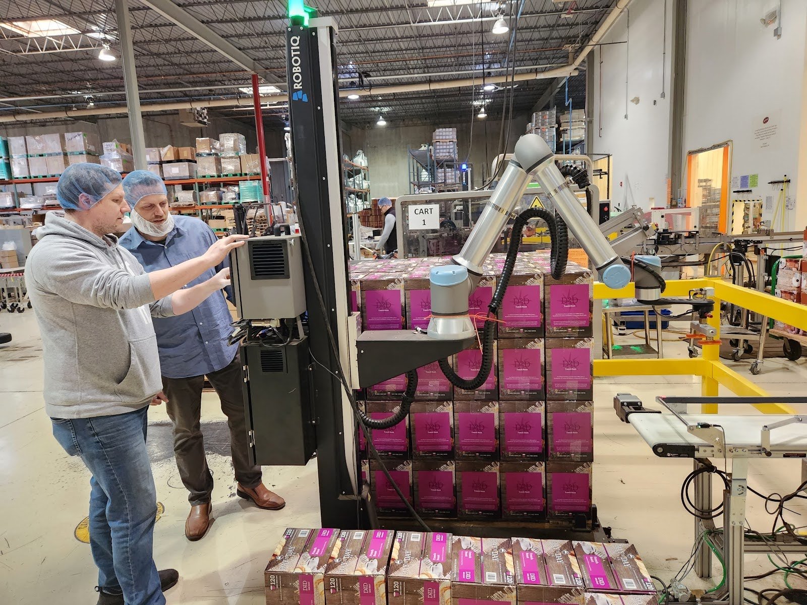 Napco coffee palletizer