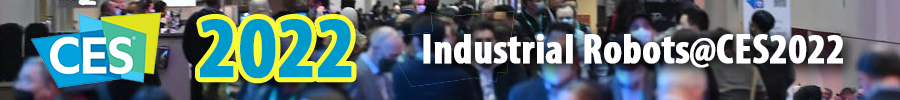 Industrial Robots CES 2022 banner