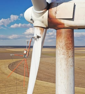 Robots that inspect, clean, and repair wind turbines