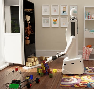 Gary the robot for home or office use