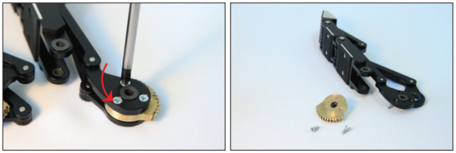 How to replace the gear of the 3F