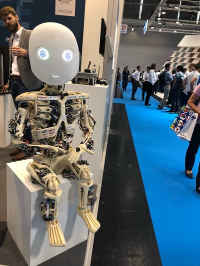 Automatica 2018 Creepy Robot Kid