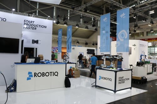 Automatica 2018 Robtiq Booth