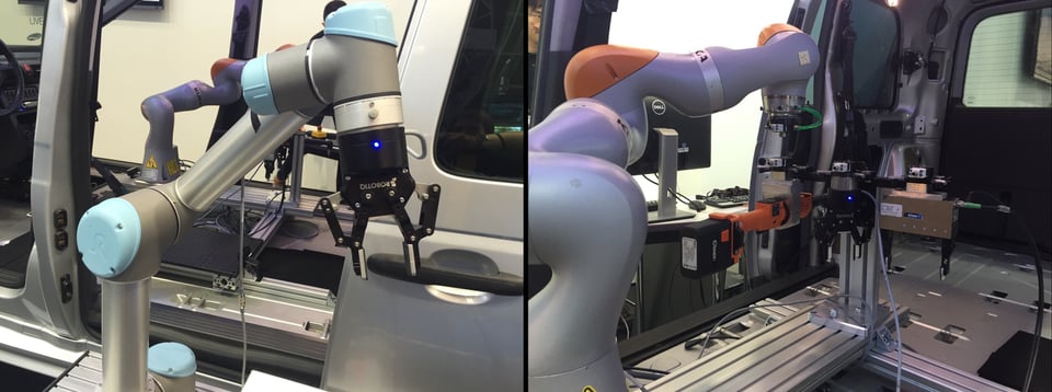 Dual Gripper Interaction Made Easy at Automatica