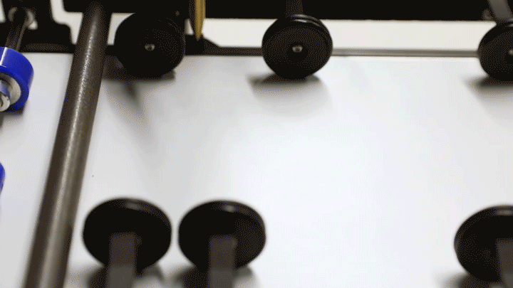 Pen welding robot