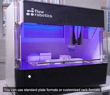 Robots being used in medical labs
