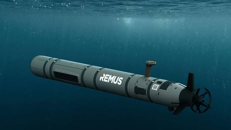 Torpedo-size sub as undersea “cobot”
