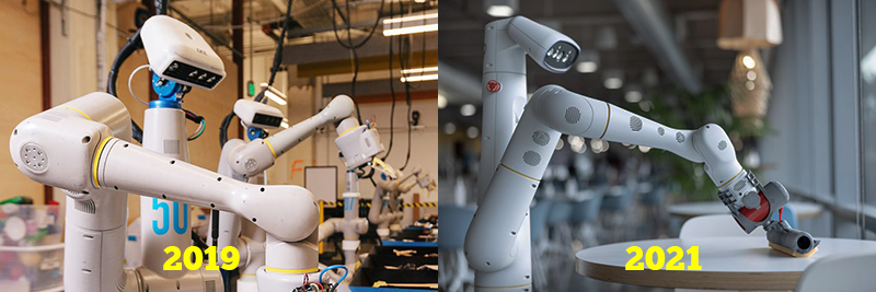 Robots being used at Google to accomplish daily tasks