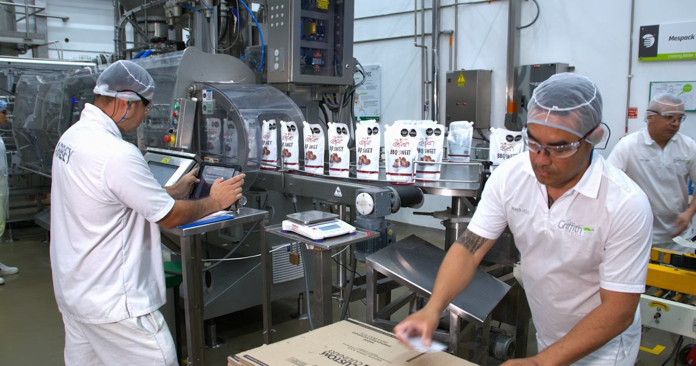 A Safer, More Efficient Palletizing Solution at Griffith Foods Colombia