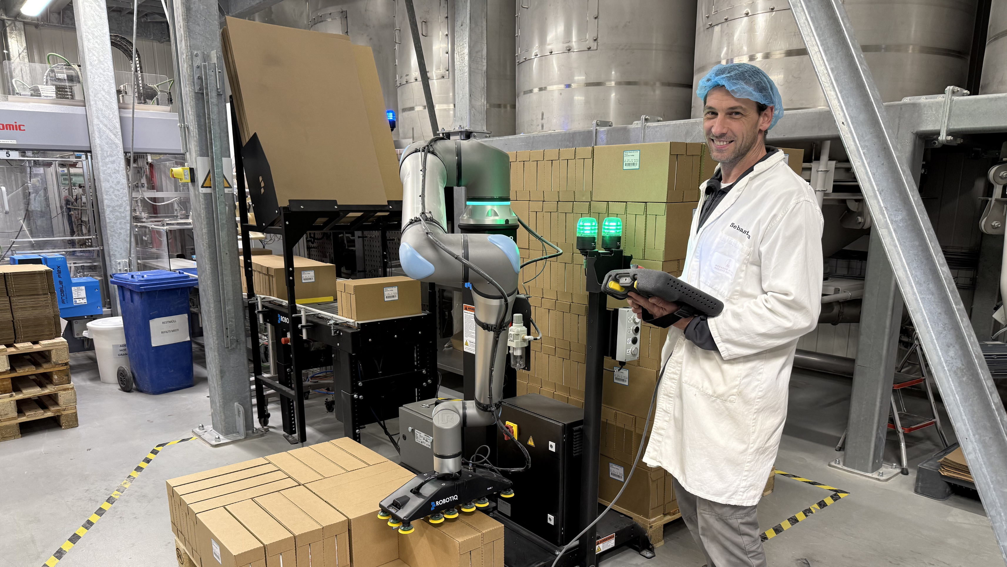 Transforming End-of-Line Palletizing: An Italian Flour Producer’s 5-Day Automation Journey